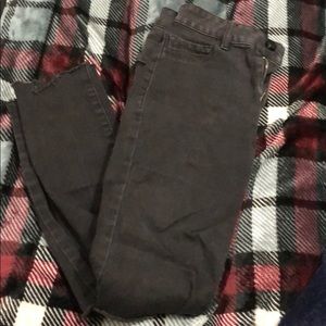 Black Charlotte Russe Jeans, ripped, size 2